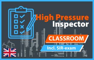 SIR High Pressure Inspector (HDK) course incl. exam